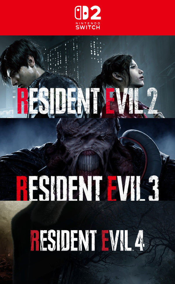Resident Evil 2, 3 y 4