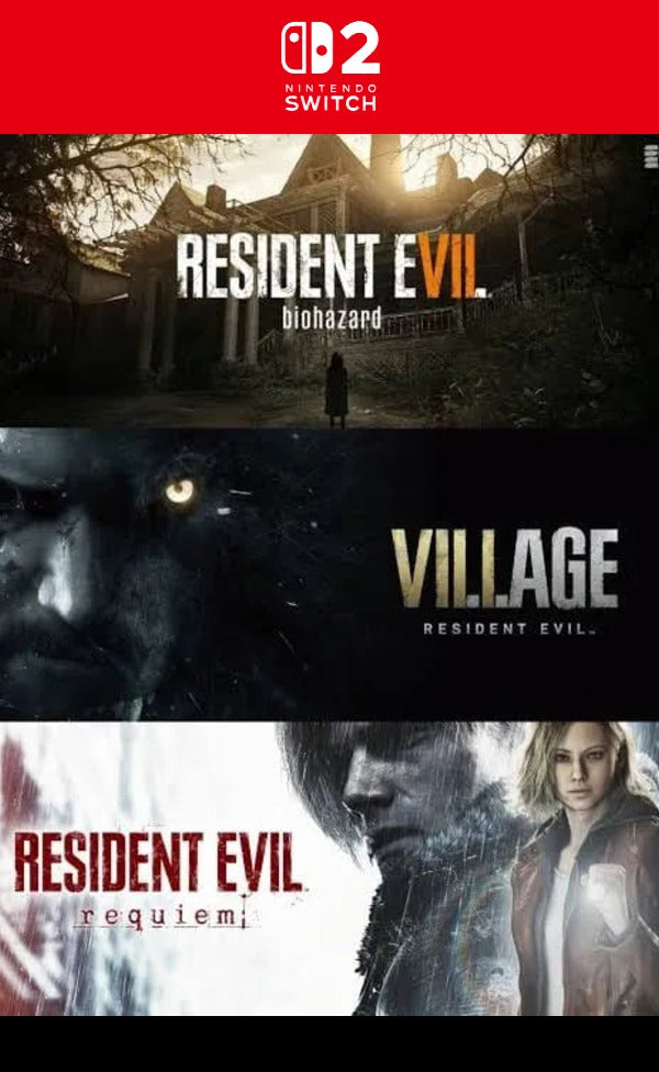 Resident Evil Pack 7, 8 y 9